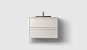Kommod Haven H2 80 - White Wood  - Bänkskiva