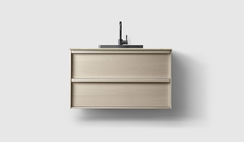 Kommod Haven H2 100 - Light Ash Wood  - Bänkskiva