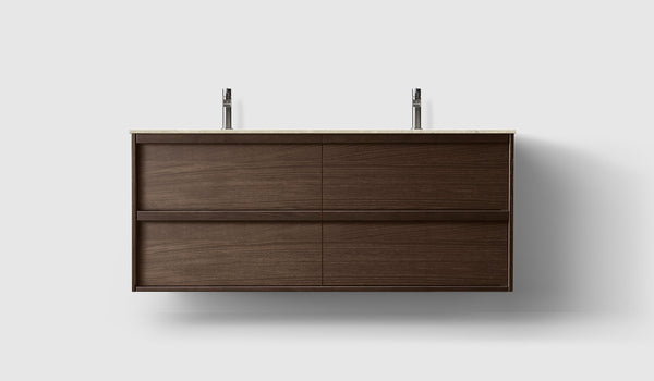 Kommod Haven H2 140 -  Smoked Oak Wood  - Bänkskiva
