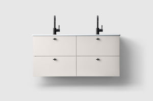 H3/120 White / Porcelain / A2.02 Matte Black