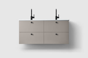 H3/120 Warm Grey / Porcelain / A2.01 Matte Black