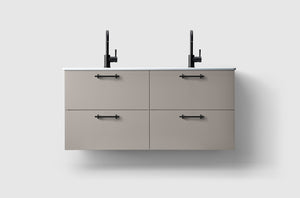 H3/120 Warm Grey / Porcelain / A2.03 Matte Black