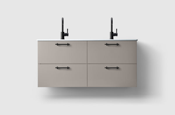 H3/120 Warm Grey / Porcelain / A2.03 Matte Black