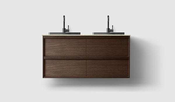 Kommod Haven H2 120 -  Smoked Oak Wood - Bänkskiva
