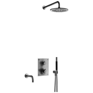 Takduschset Tapwell BOX7368 ED2 Inbyggd Med Badkarspip