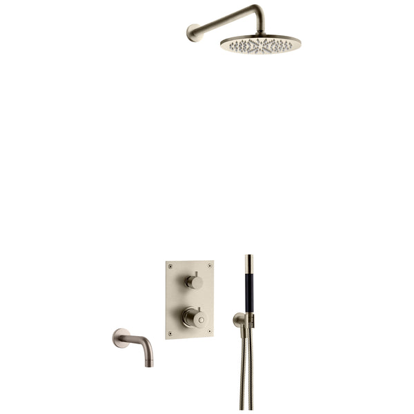 Takduschset Tapwell BOX7368 ED2 Inbyggd Med Badkarspip