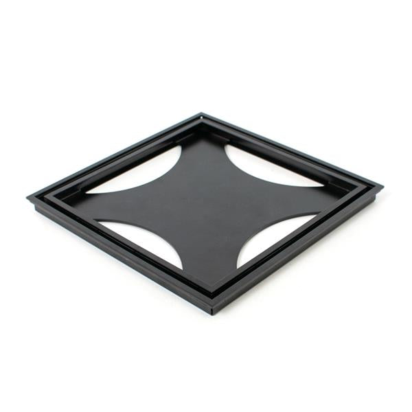 Golvbrunnssil Tebo Tile In Slim 200 svart