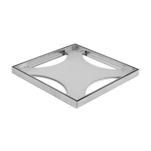 Golvbrunnssil Tebo Tile In Slim 200 Borstad