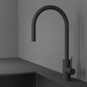 Köksblandare Scandtap Steel Accent D Med Utdragbart Munstycke