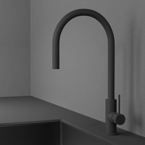 Köksblandare Scandtap Steel Accent Med Utdragbart Munstycke