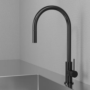Köksblandare Scandtap Steel Accent Med Utdragbart Munstycke