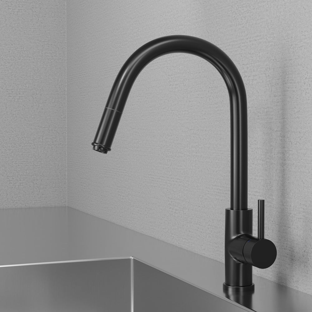 Köksblandare Scandtap Steel Access Med Utdragbart Muntstycke