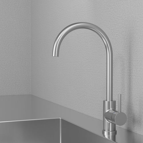 Köksblandare Scandtap Steel Curve