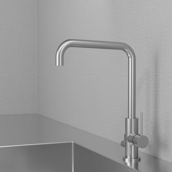 Köksblandare Scandtap Steel Mood