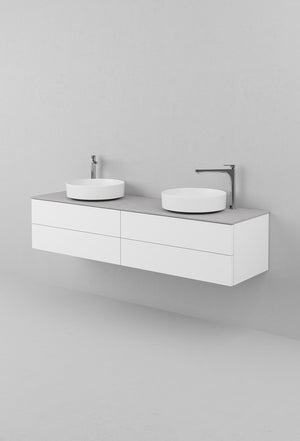 Kommod INR Air Solid 160 Dubbla Tvättställ