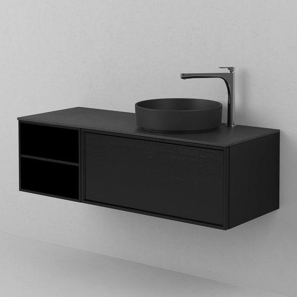 Kommod INR Air Wood 120 - Black Oak - Höger
