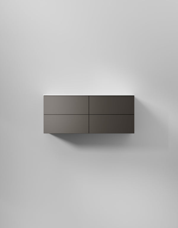Kommod INR Core Solid 120 Med Dubbla Tvättställ