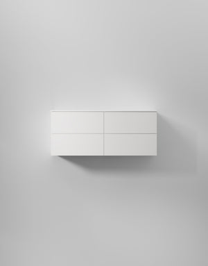 Kommod INR Core Solid 120 Med Dubbla Tvättställ