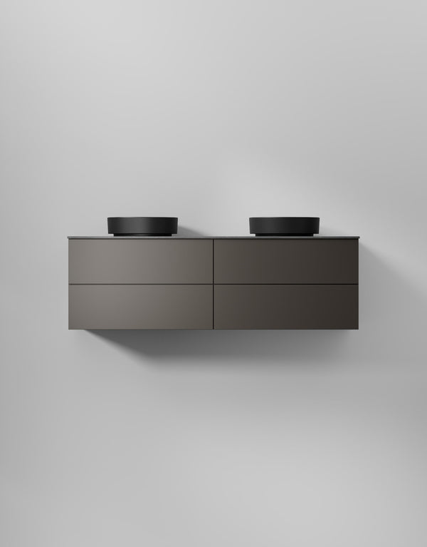 Kommod INR Core Solid 160 Med Bänkskiva & Fristående Handfat