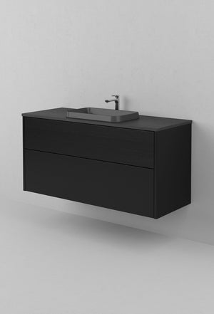 Kommod INR Grand Solid 120 Med Bänkskiva & Fristående Handfat