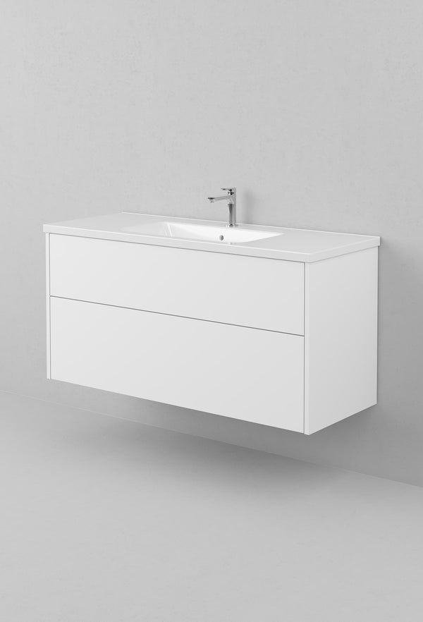 Kommod INR Grand Solid 120 Med Porslinstvättställ