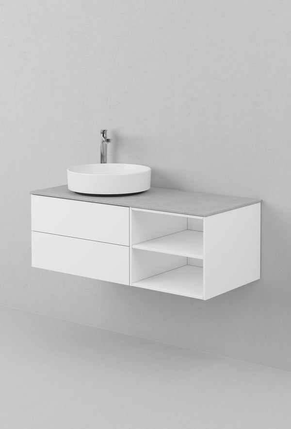 Kommod INR Air Solid 100 - Vit - Vänster