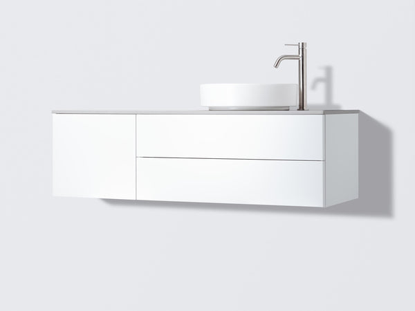 Kommod INR Air Solid 120 - Vit - Höger