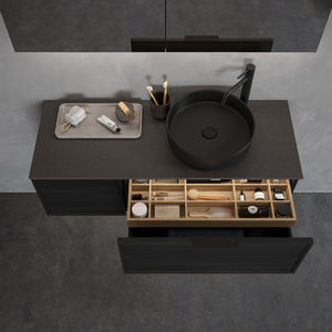 Kommod INR Air Wood 120 - Black Oak - Höger