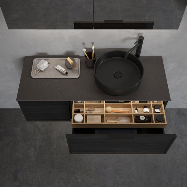 Kommod INR Air Wood 120 - Black Oak - Höger