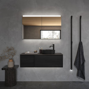 Kommod INR Air Wood 120 - Black Oak - Höger