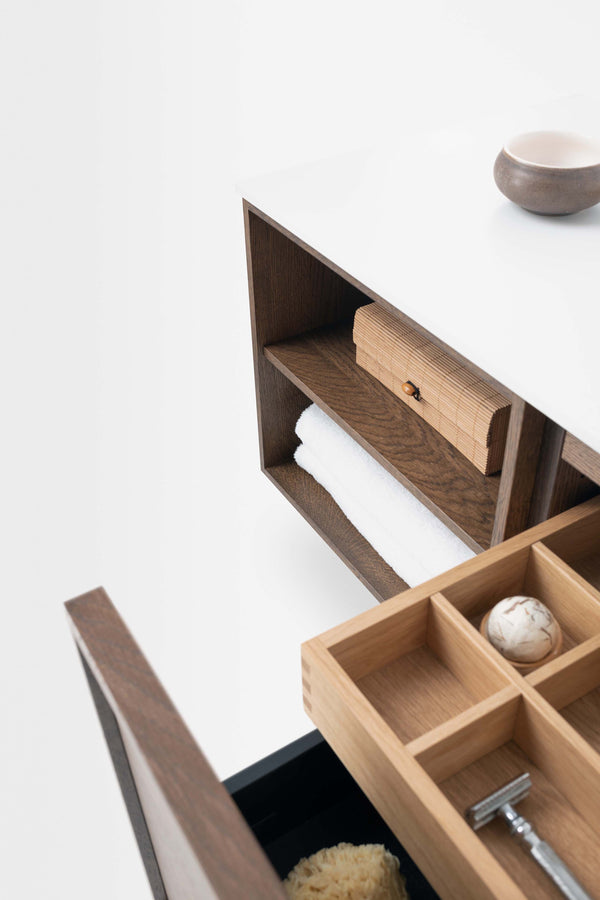 Kommod INR Air Wood 120 - Dark Oak - Höger