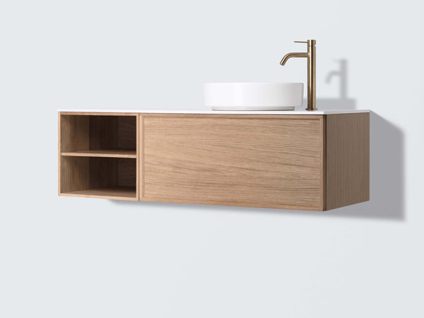 Kommod INR Air Wood 120 - Natural Oak - Höger
