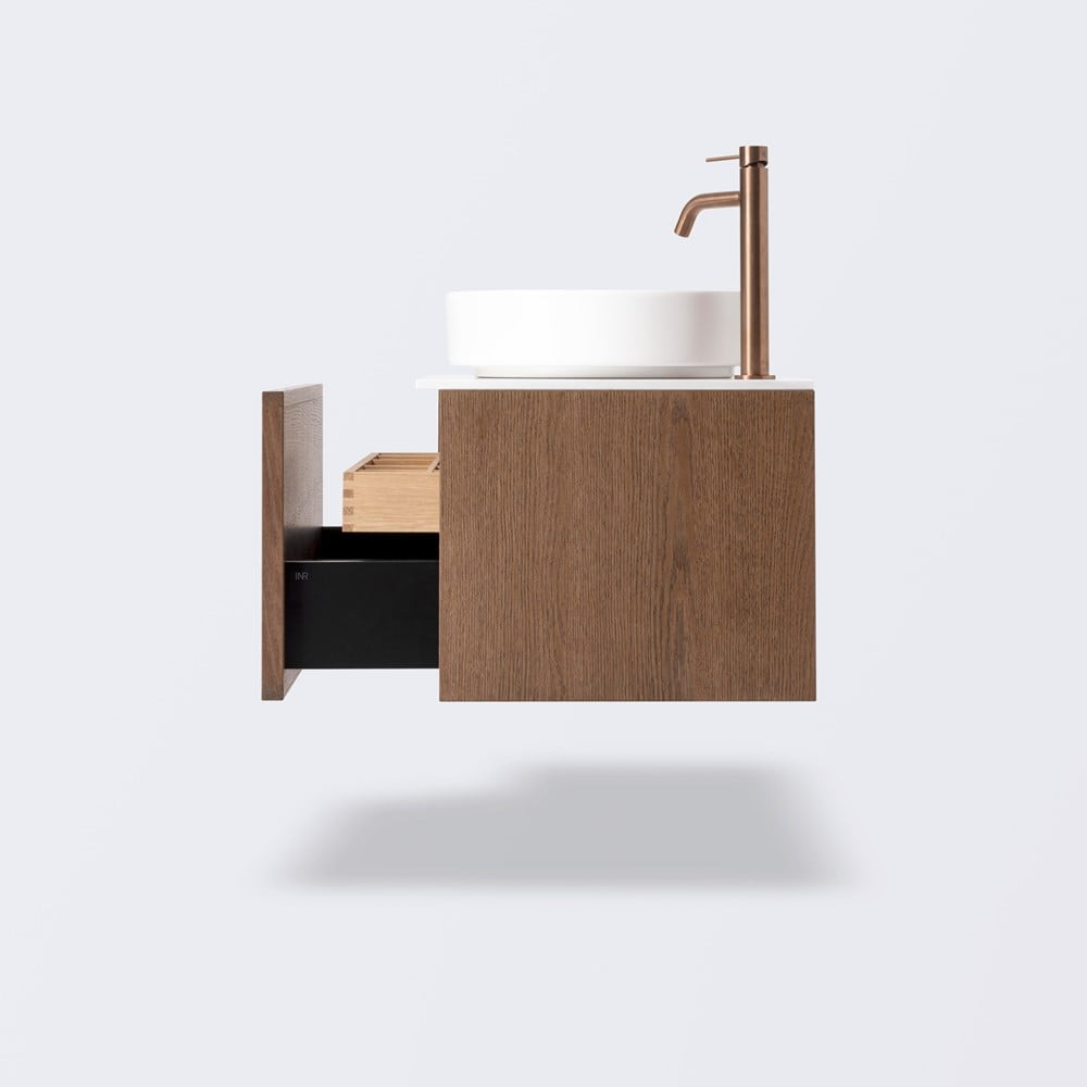 Kommod INR Air Wood 120 - Dark Oak - Vänster