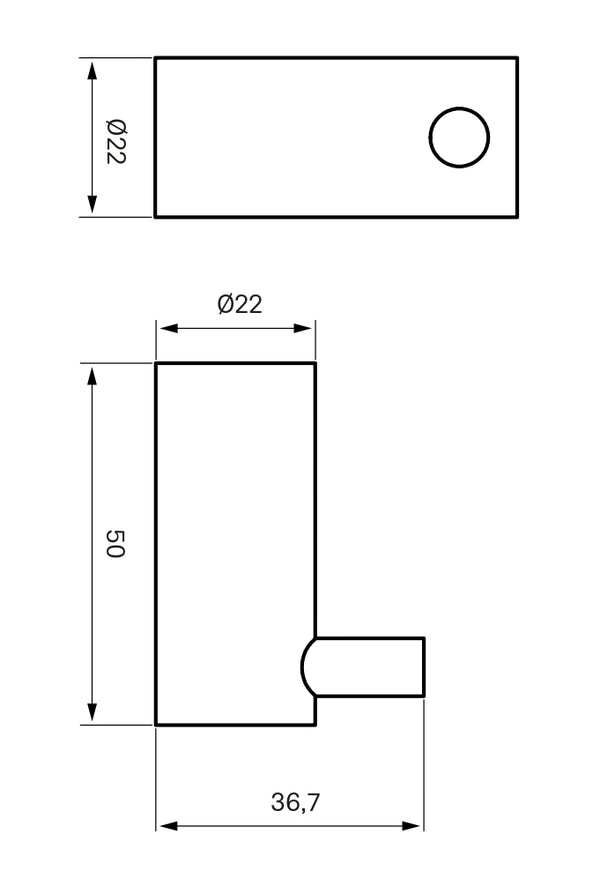 Handdukskrok Tapwell TA242 - 2 st per paket