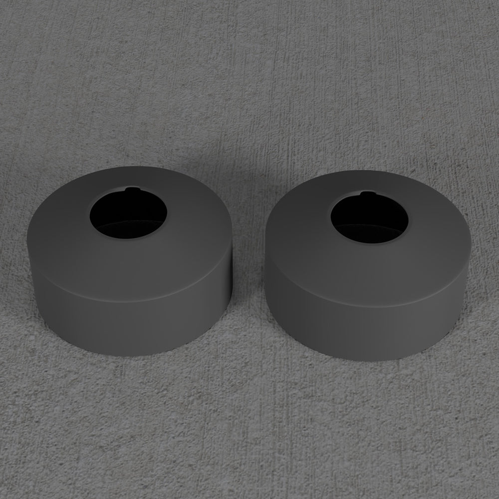 Täckkåpa Scandtap Steel Pleasure Cover 33mm á 2st