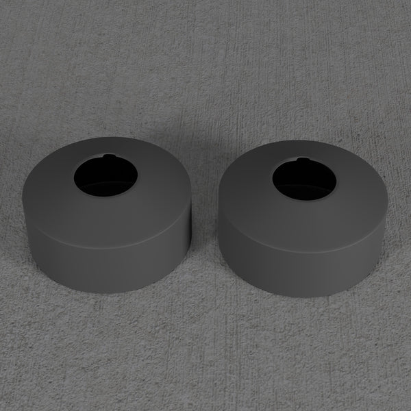 Täckkåpa Scandtap Steel Pleasure Cover 33mm á 2st