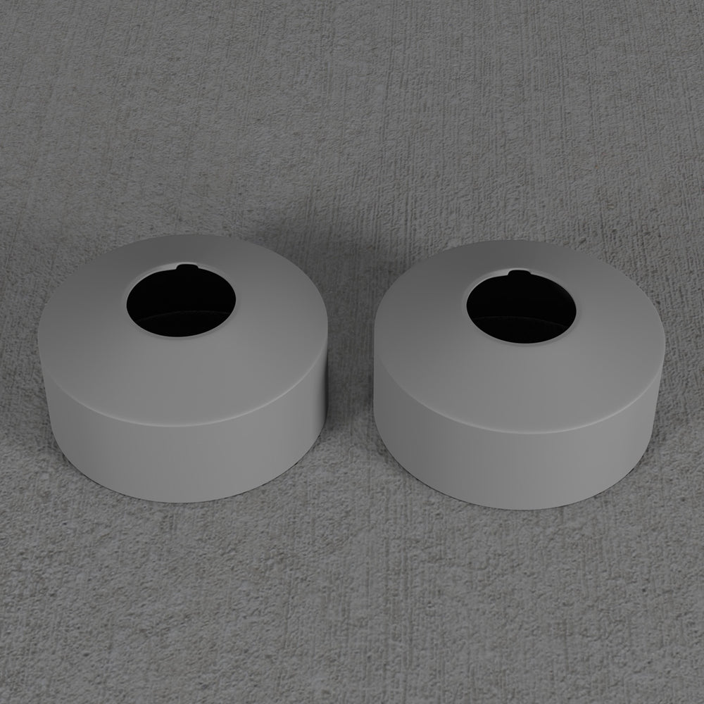 Täckkåpa Scandtap Steel Pleasure Cover 33mm á 2st