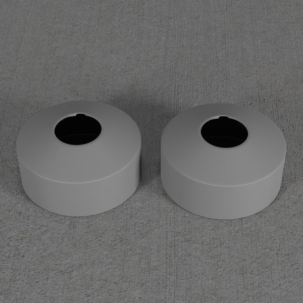 Täckkåpa Scandtap Steel Pleasure Cover 33mm á 2st