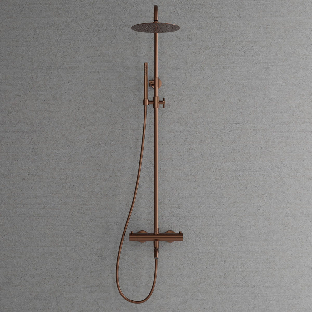 Takduschset Scandtap Steel Pleasure 3 Med Badkarspip
