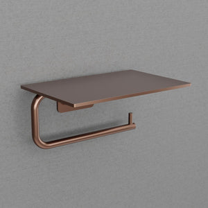 Toalettpappershållare Scandtap Steel Style Med Hylla