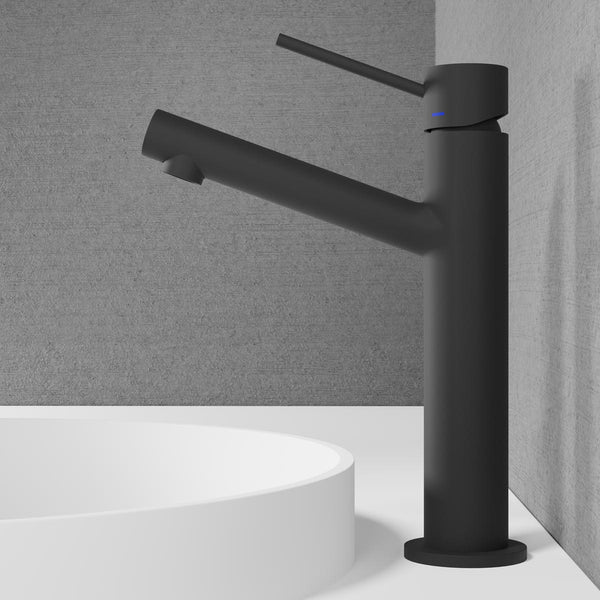Tvättställsblandare Scandtap Steel Vector Medium