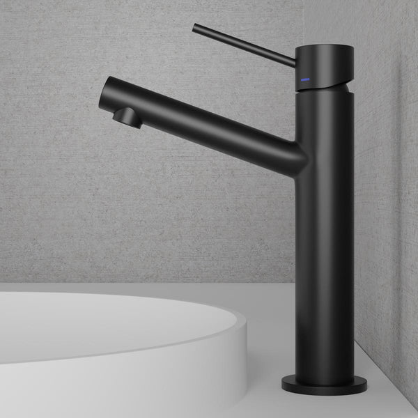 Tvättställsblandare Scandtap Steel Vector Medium