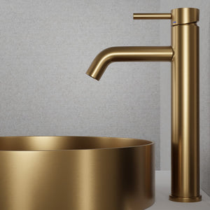 Tvättställsblandare Scandtap Steel Wave Hög