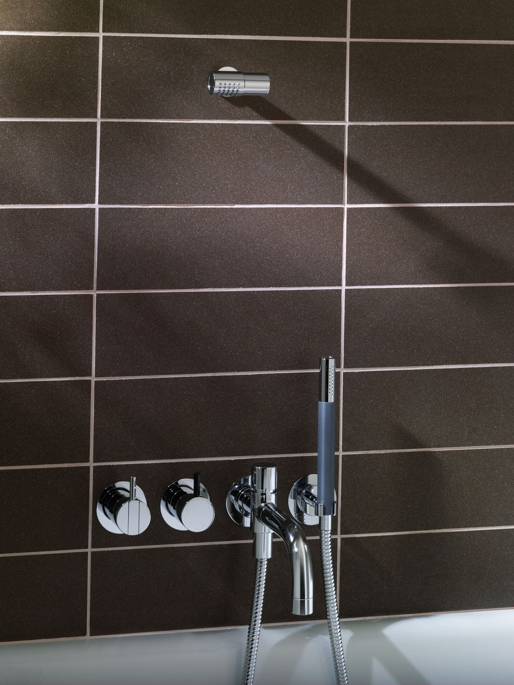 Takduschset Vola 2441DT8-081 för Inbyggnad Med Badkarsblandare