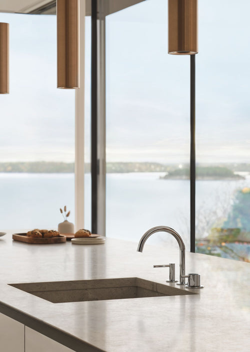 Tvättställsblandare Vola 590G för Inbyggnad