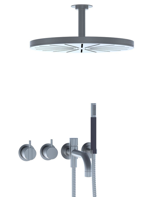 Takduschset Vola 2441DT8-061A för Inbyggnad