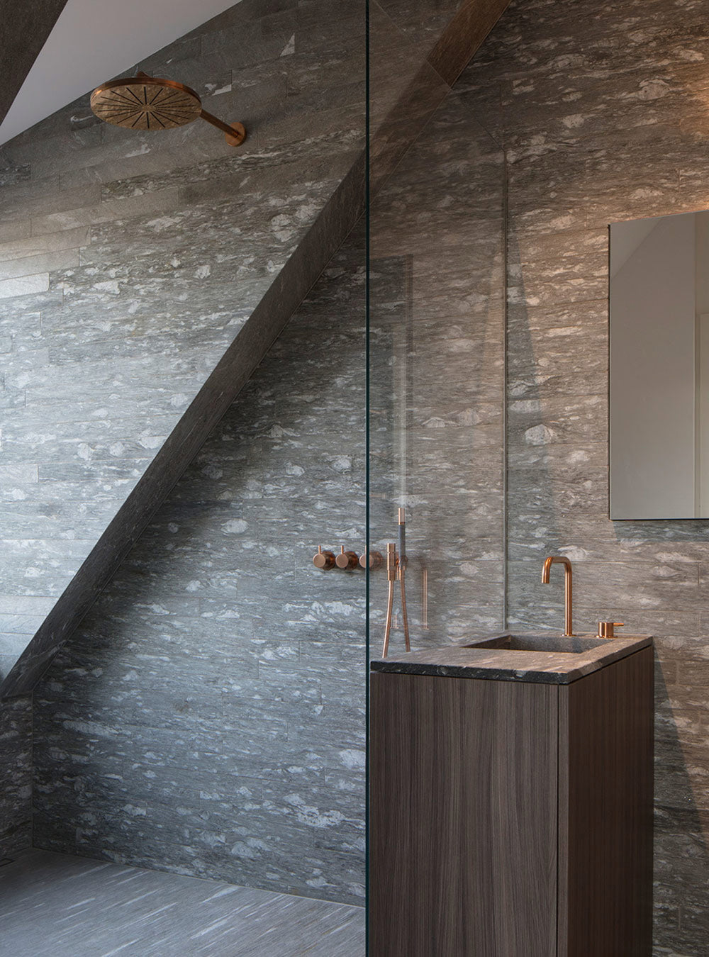 Takduschset Vola 2441DT8-06 för Inbyggnad