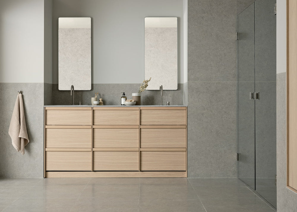 Klinker Bricmate J1515 Stone Select Light Grey Honed 15x15