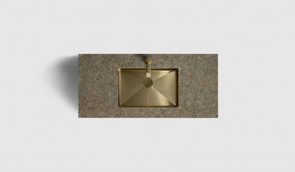 Kommod Haven H2 100 - Dark Wood  - Bänkskiva