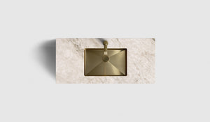 Kommod Haven H2 100 - Dark Wood  - Bänkskiva